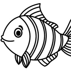 Cartoon Fish Drawing Art