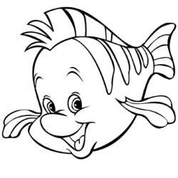 Cartoon Fish Drawing Fine Art