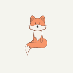 Cartoon Fox Drawing Intricate Artwork