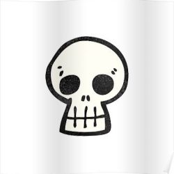 Cartoon Skull Drawing