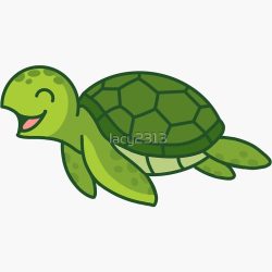 Cartoon Turtle Drawing Artistic Sketching