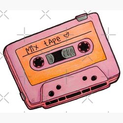 Cassette Tape Drawing