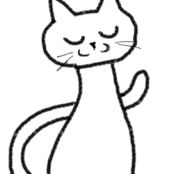 Cat Drawing Creative Style