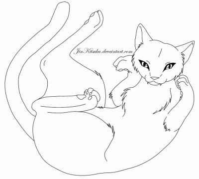 Cat Line, Whisker Way, Purr Path, Feline Express, Kitty Route Drawing