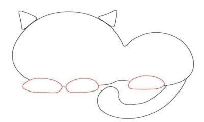 Cat Line, Feline Path, Whisker Route, Purr Trail, Kitty Way Drawing