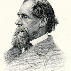 Charles Dickens Drawing Photo