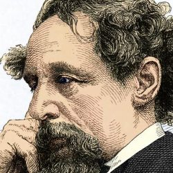 Charles Dickens Drawing Sketch