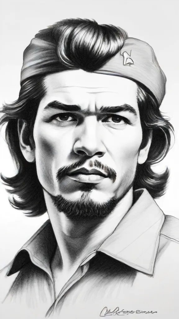 Che Guevara Drawing Art Sketch Image