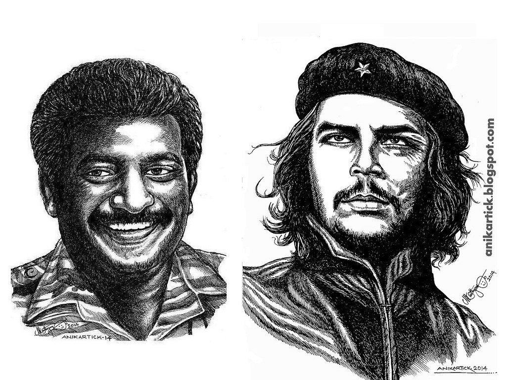 Che Guevara Drawing Fine Art