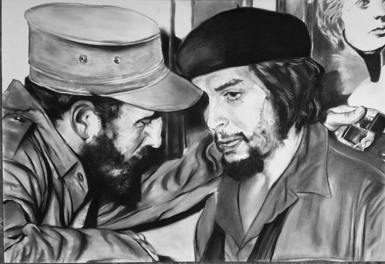Che Guevara Drawing Photo