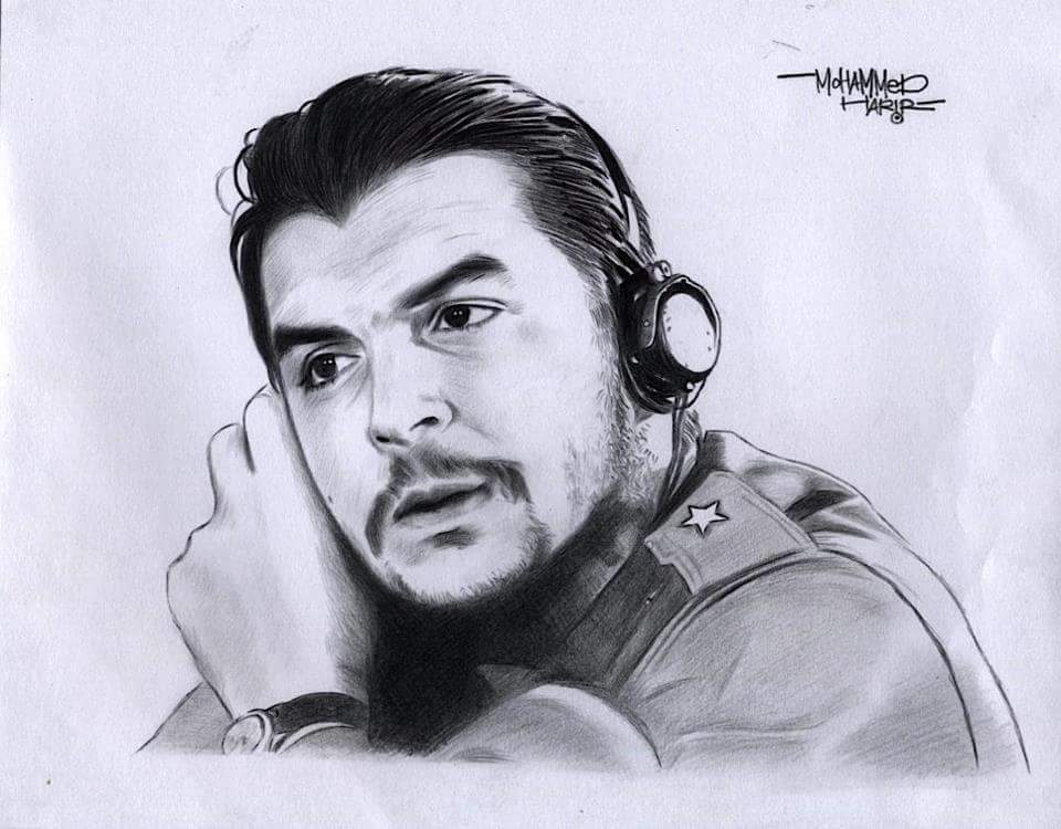 Che Guevara Drawing Picture