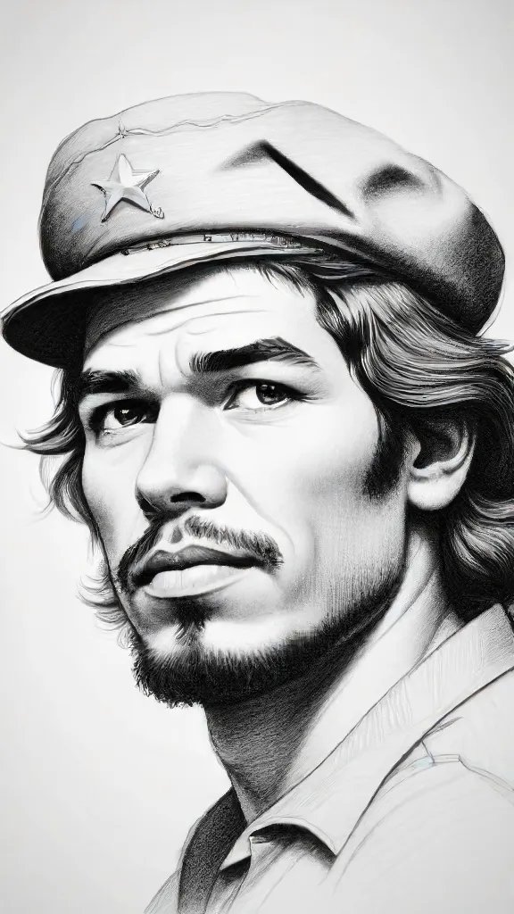 Che Guevara Drawing Sketch Image