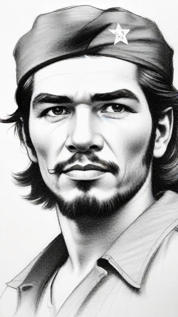 Che Guevara Drawing Sketch Photo