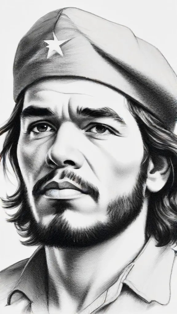 Che Guevara Drawing Sketch Picture