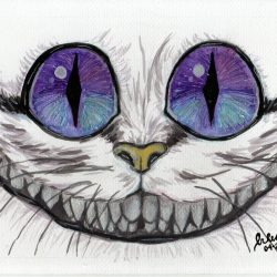 Cheshire Cat Drawing Amazing Sketch