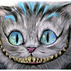 Cheshire Cat Drawing Hand drawn Sketch