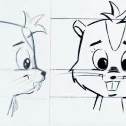 Chipmunk Drawing Art