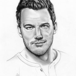 Chris Pratt Drawing Art