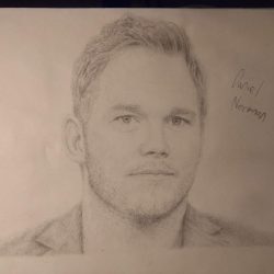 Chris Pratt Drawing Creative Style