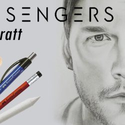 Chris Pratt Drawing Sketch