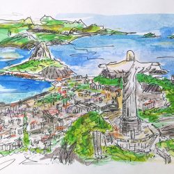 Christ The Redeemer Drawing Creative Style