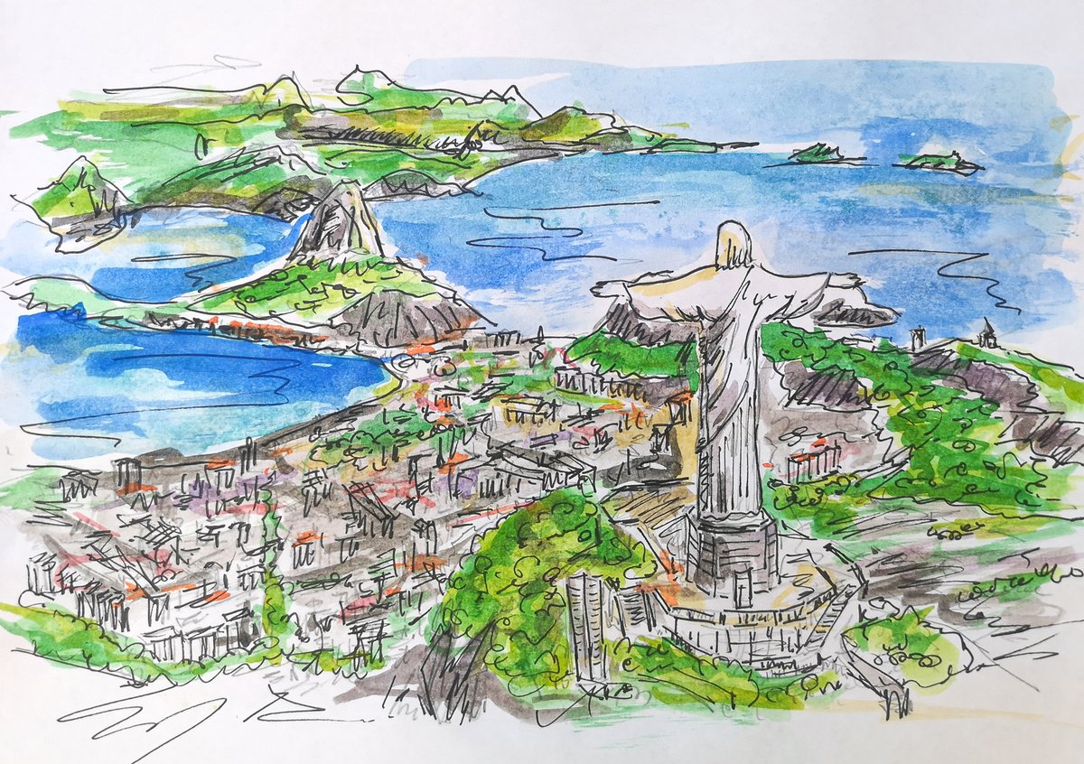 Christ The Redeemer Drawing Creative Style