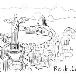 Christ The Redeemer Drawing Hand drawn