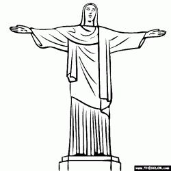 Christ The Redeemer Drawing Stunning Sketch