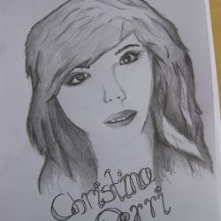 Christina Perri Drawing Picture