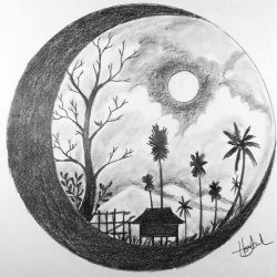 Circle Drawing Art