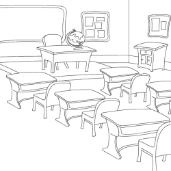 Classroom Drawing Hand drawn Sketch