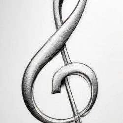 Clef Drawing Art Sketch Image