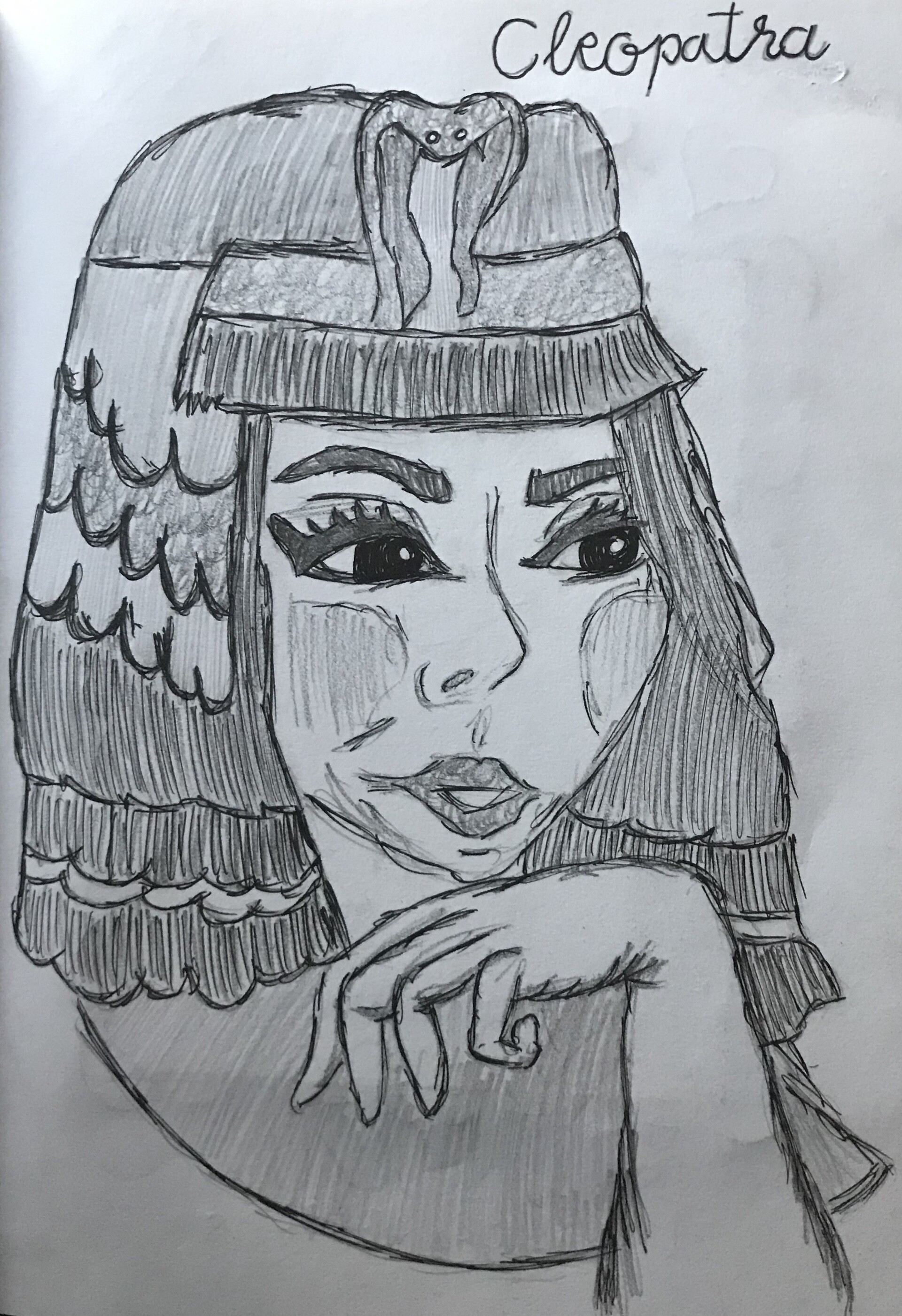 Cleopatra Drawing Photo