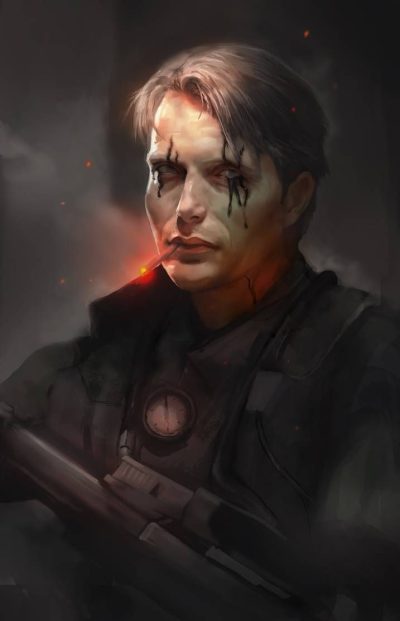 Cliff Unger, Emotional Journey, Mysterious Character, Death Stranding, Narrative Depth Drawing