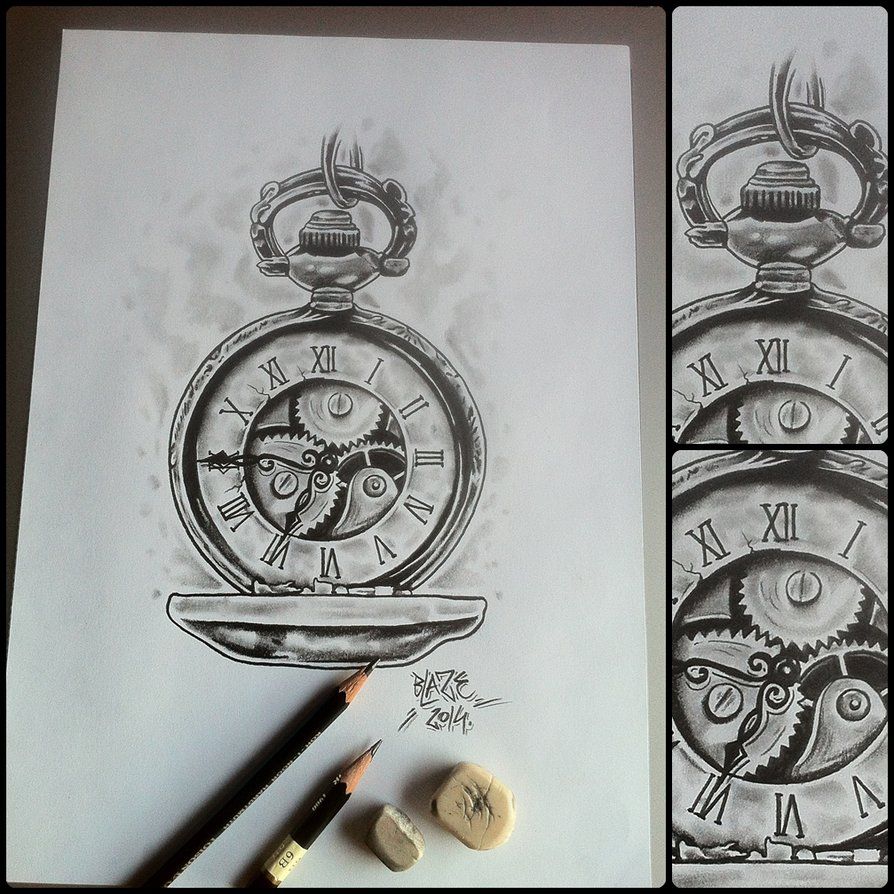 Clock Drawing Art