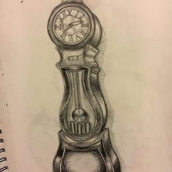 Clock Drawing Hand drawn