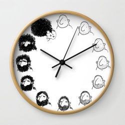 Clock Drawing Realistic Sketch