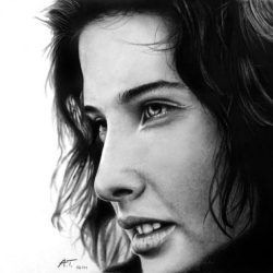 Cobie Smulders Drawing