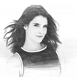 Cobie Smulders Drawing Image