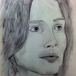 Cobie Smulders Drawing Picture