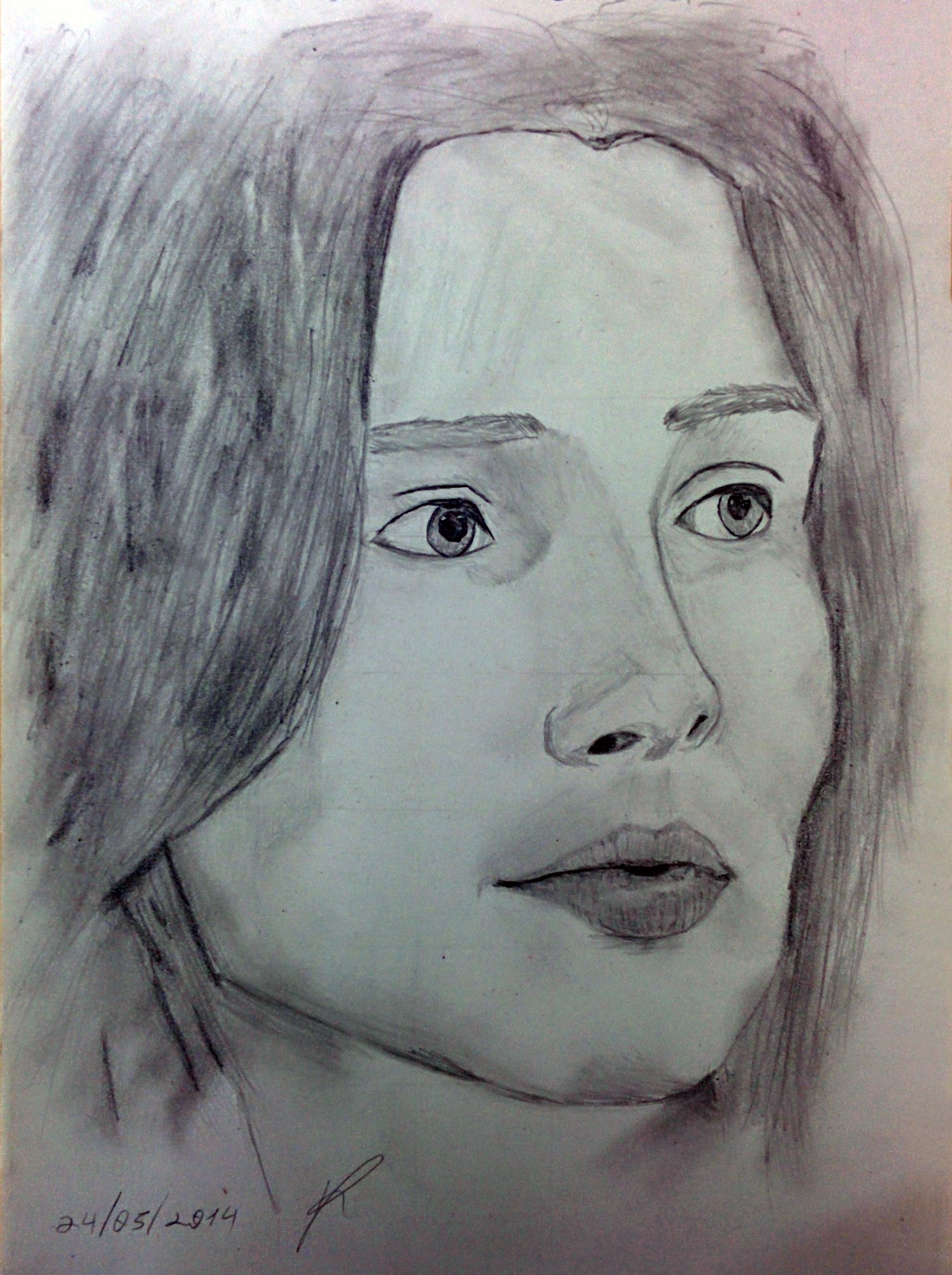 Cobie Smulders Drawing Picture