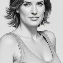 Cobie Smulders Drawing Sketch Picture