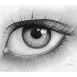 Color Eye Drawing