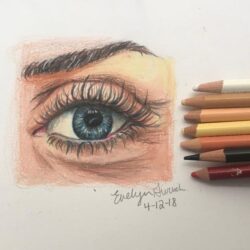 Color Eye Drawing Amazing Sketch