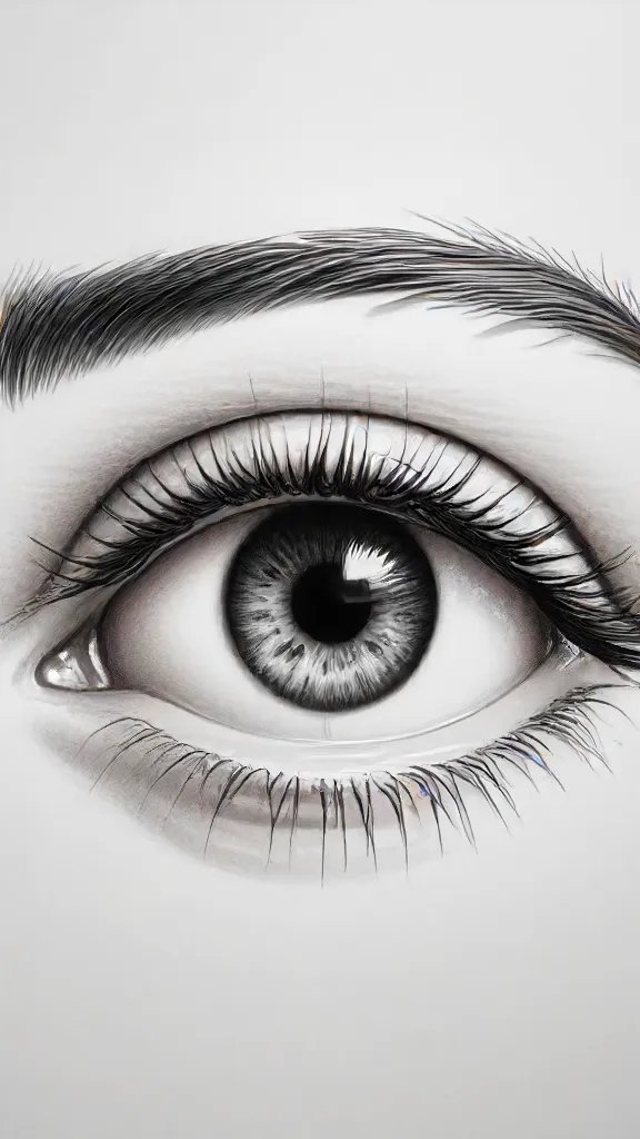 Color Eye Drawing Art Sketch Image