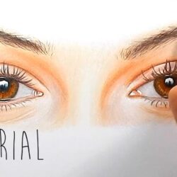 Color Eye Drawing Creative Style