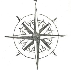 Compass Drawing Stunning Sketch