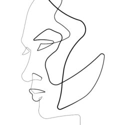 Continuous Line Drawing Fine Art