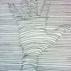 Contour Line Drawing Hand drawn