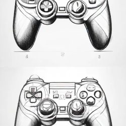 Controller Drawing Art Sketch Image